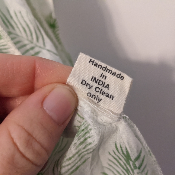 NWOT Guadelupe Design Laurel Leaf Wrap Dress - Picture 6 of 12